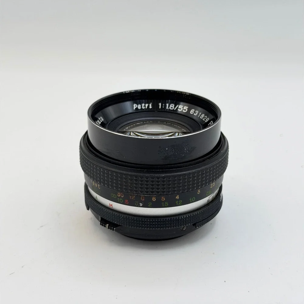 Petri CC Auto 55mm f1.8 Vintage Prime Lens Made in Japan 631829 Good Condition